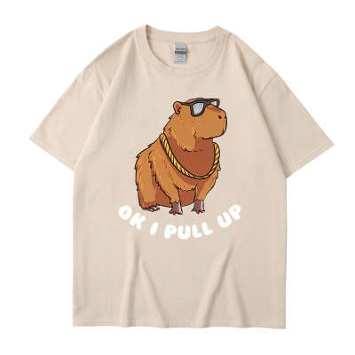 OK, I Pull Up Custom Polyester Summer T-shirt