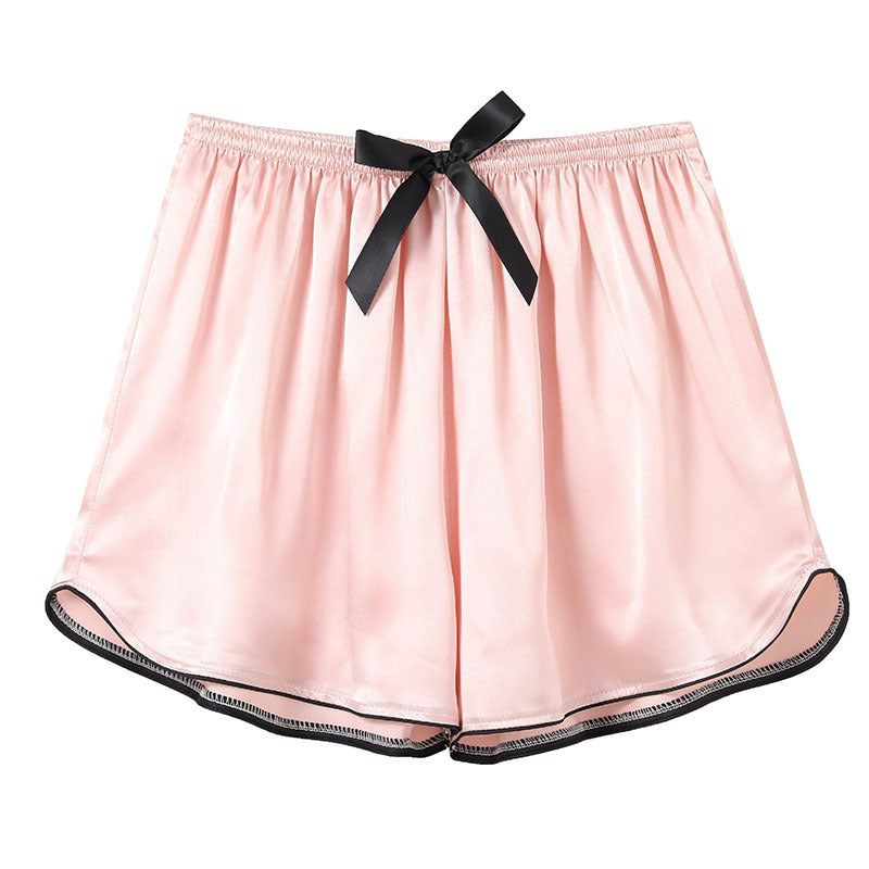 Women's Slim-fit Solid-color High-end Shorts