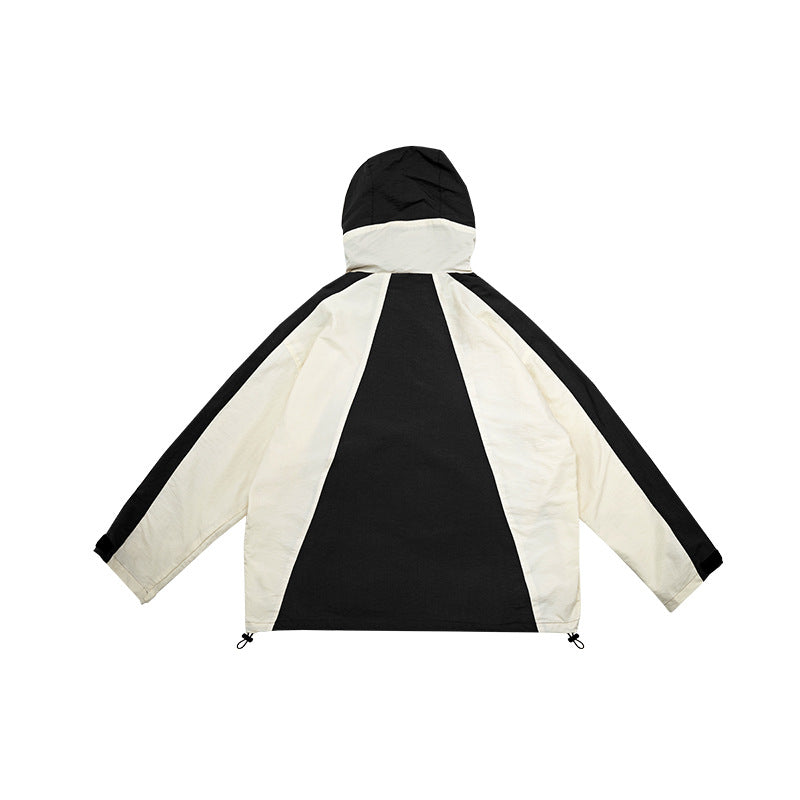 Men's Frock Outdoor Hooded Jacket