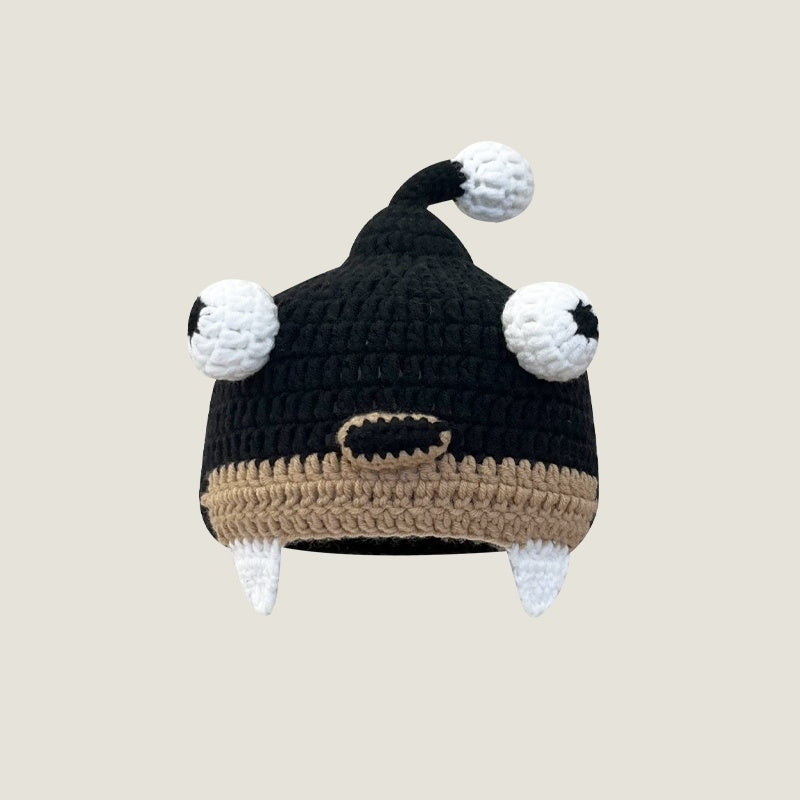 Shrek Monster Knitted Beanie For Women Cartoon Wool Hat