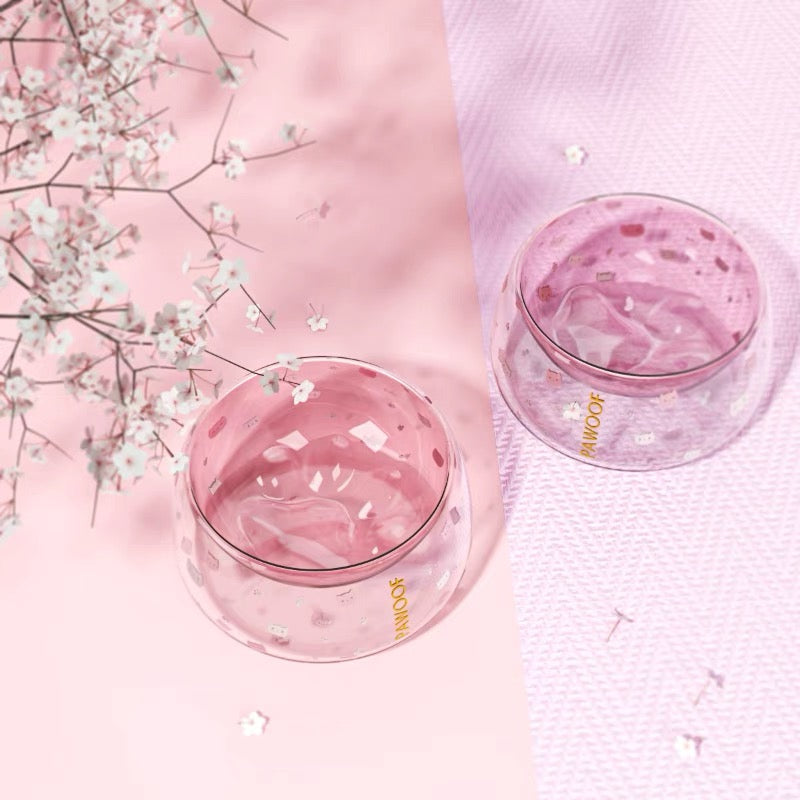 Home Creative Glass Cat's Claw Bowl