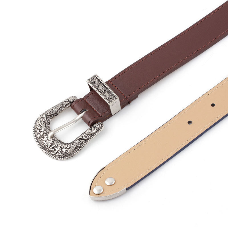 Pin buckle belt