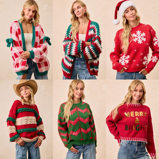 Women's Halloween Style Pullover Long Sleeve Sweater
