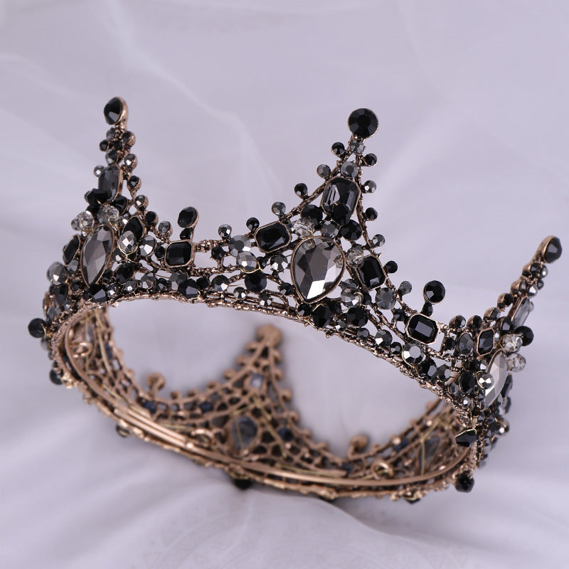 Retro crown crown princess performance headdress