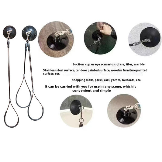 Pet Bath Fixed Rope Steel Wire Beauty Rope Sucker