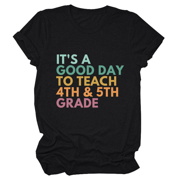 Simple Casual Round Neck Women's Short Sleeve