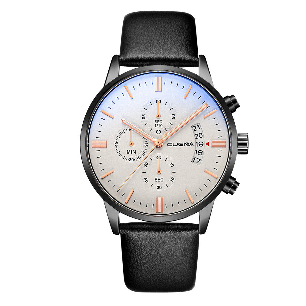 Multifunctional six-hand men's watch