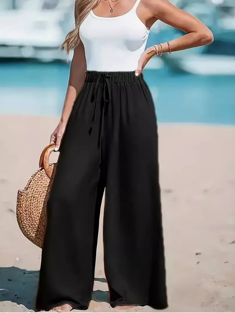 Four Seasons Pants With Pocket For Casual Comfort