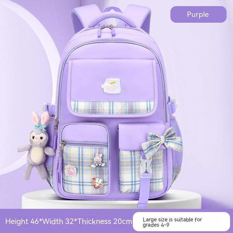 Children's Large Capacity Lightweight Cartoon Cute Backpack