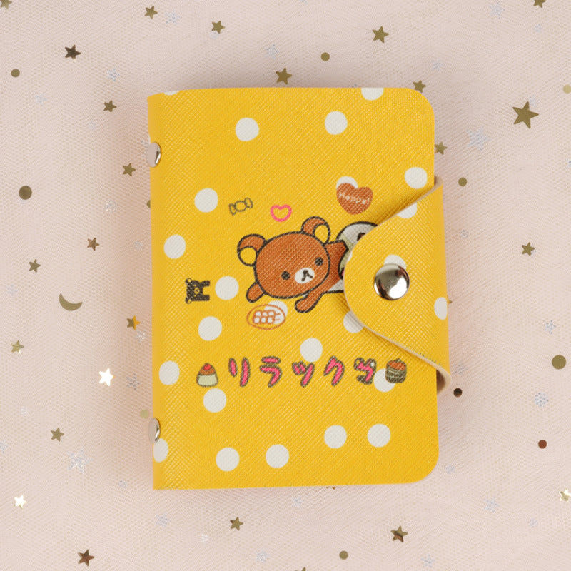 Multi-card color printing cartoon female card package