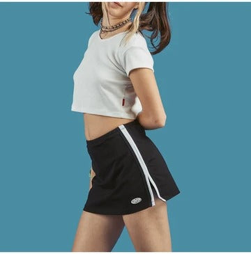 Fitness sports shorts women's split casual skirt pants