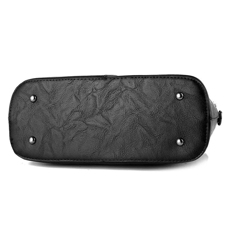 Designer Leather Crossbody Handbags for Women 2023 - Luxury Solid Shoulder Bags