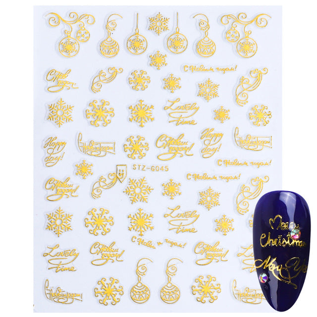 Nail decal jewelry