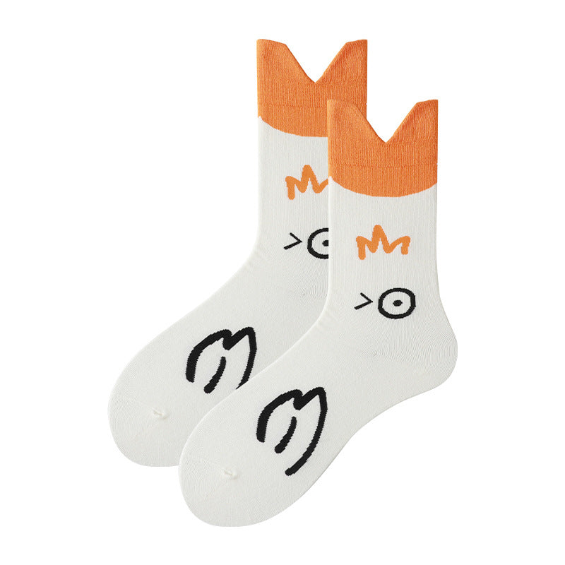 Ladies Breathable Cotton Socks