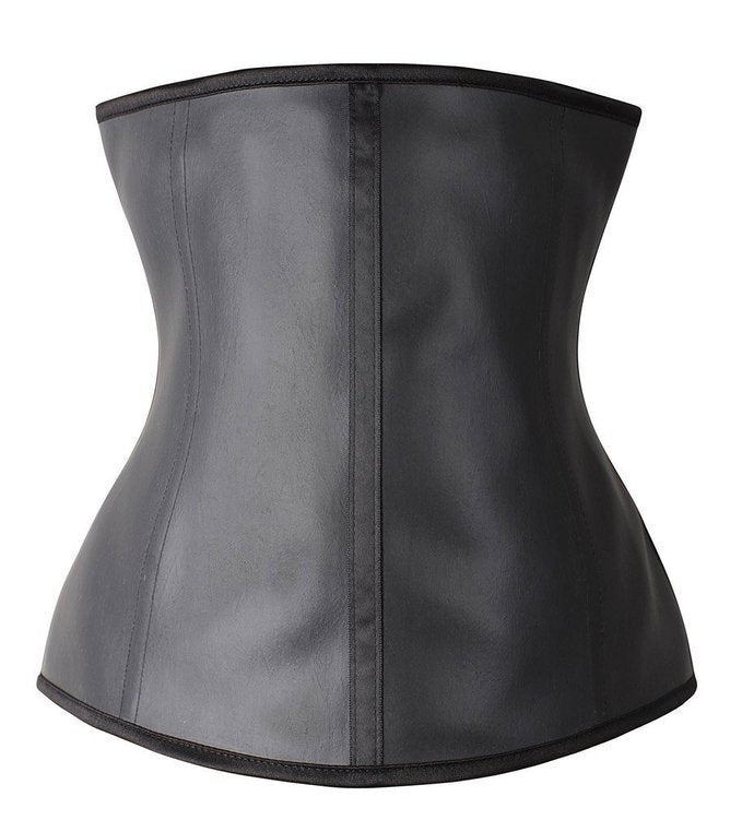 Ladies rubber latex press buckle waist plastic waist