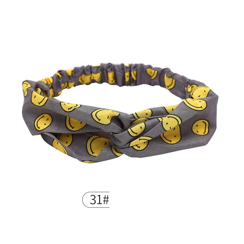 Elastic Cross Hairband Ladies Headband Hair Band Yoga Sports Headband