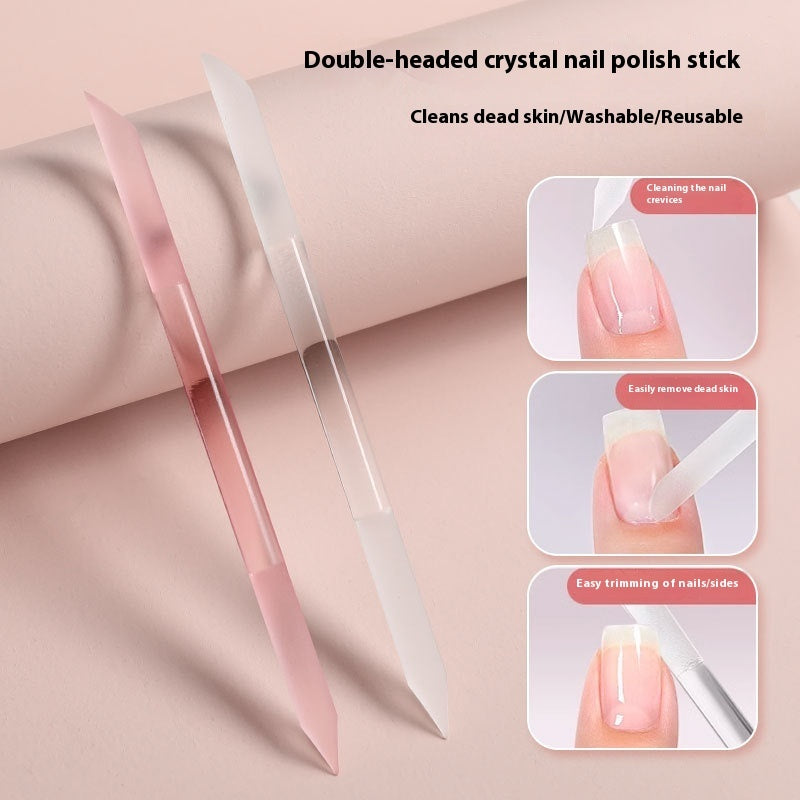 Manicure Implement Convenient Crystal Carving Frotton Exfoliating