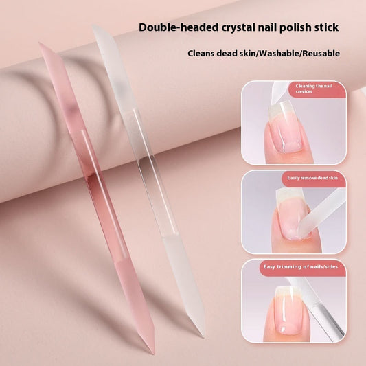 Manicure Implement Convenient Crystal Carving Frotton Exfoliating