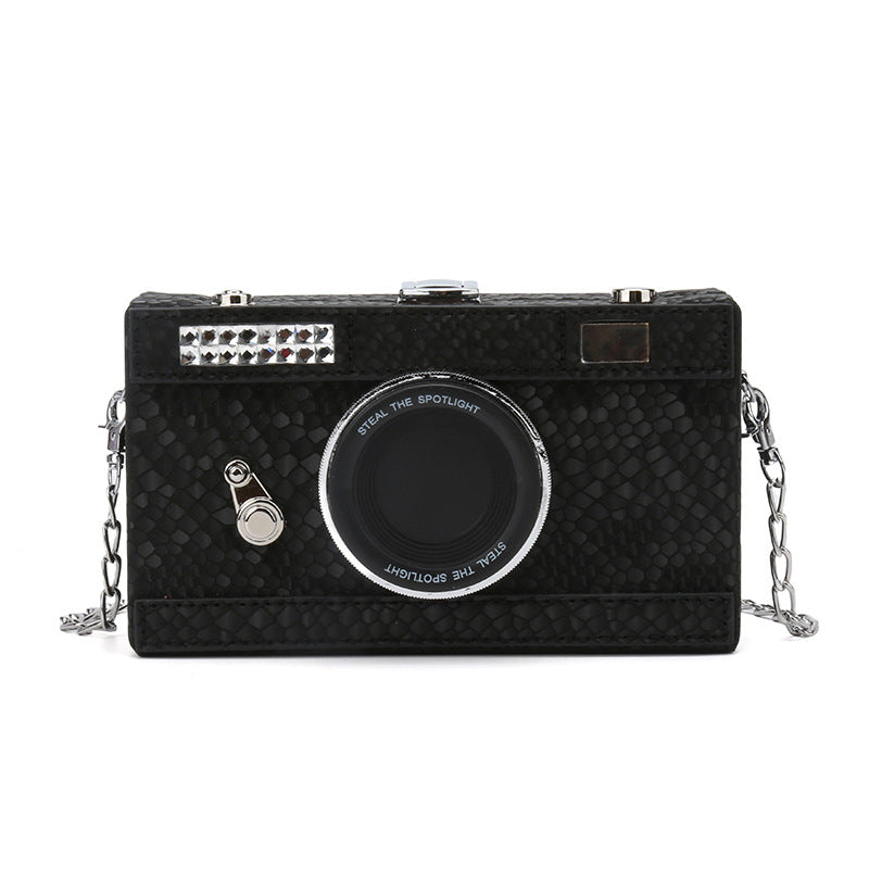 Women's New Stylish Single Shoulder Bag With Personality Chain