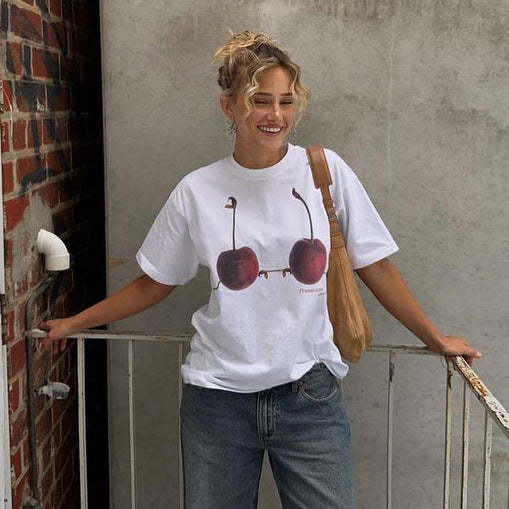 Women's Loose Short-sleeved T-shirt