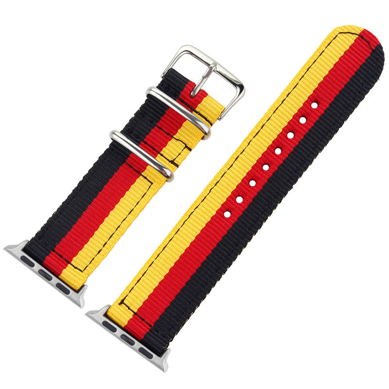 Canvas striped Wristband