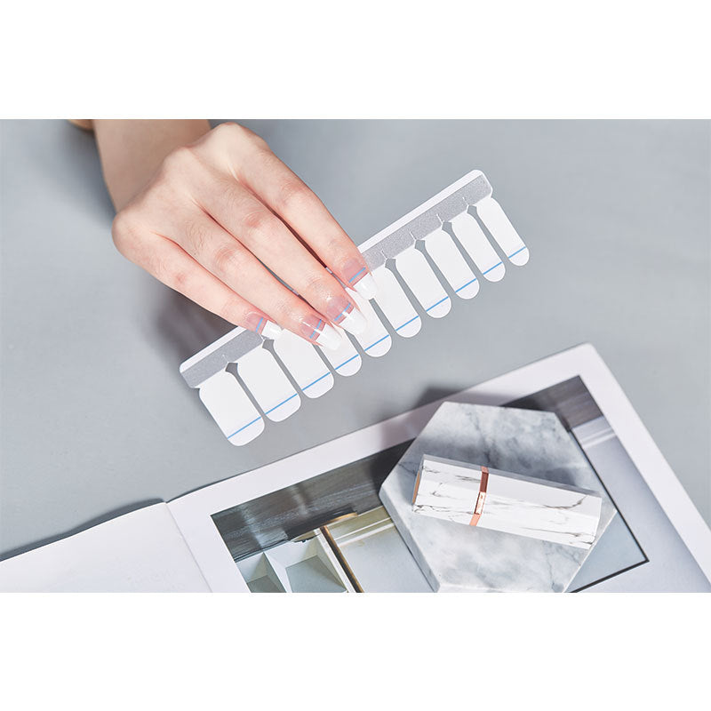 European And American Cross-border Tearable Color Nail Stickers