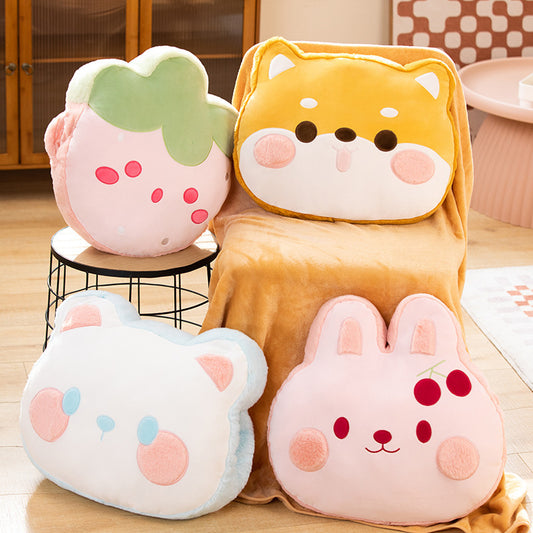 Fashion Lovely Animal Warm Hand Pillow