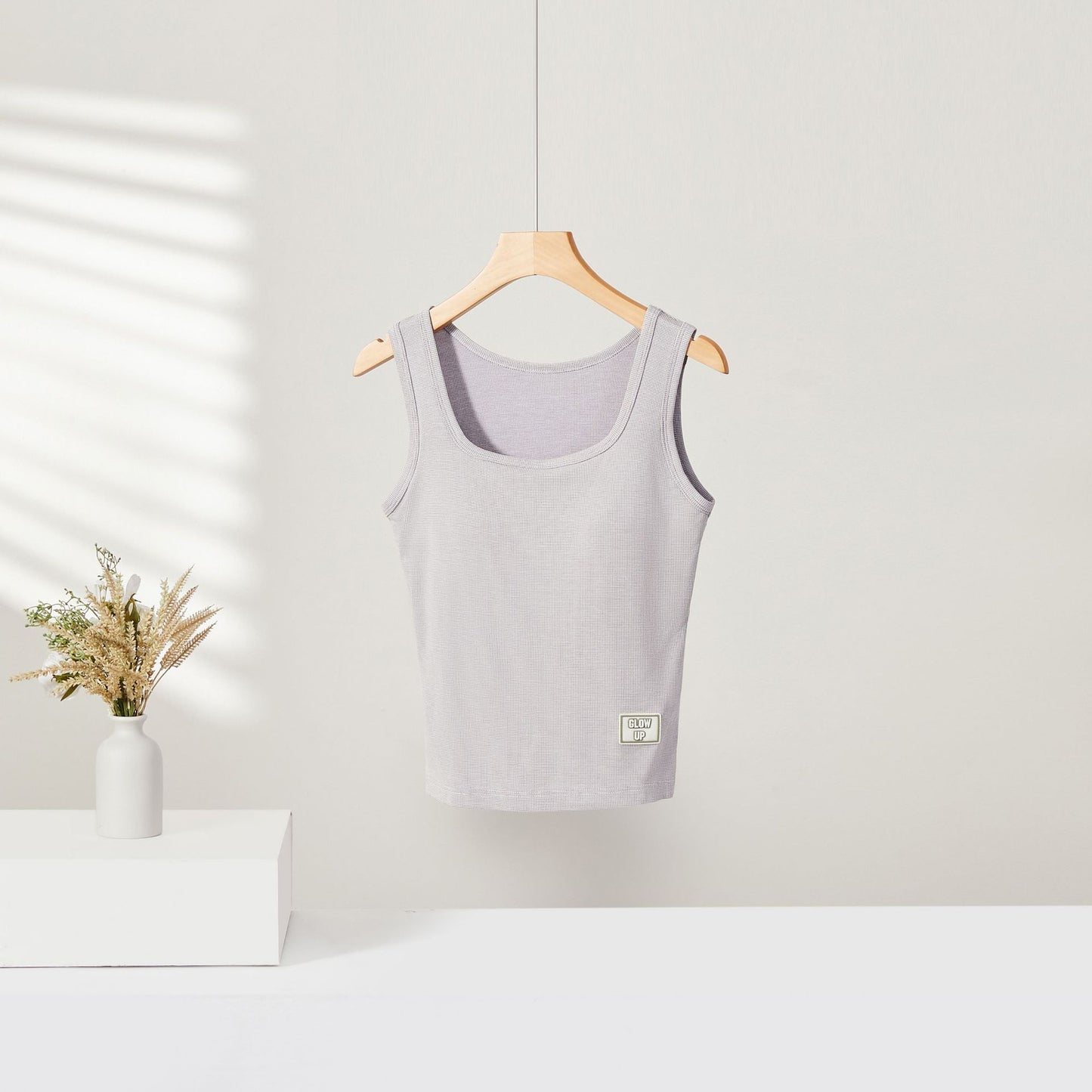 Women's Korean-style Square Collar Camisole Seamless Inner And Outer Wear