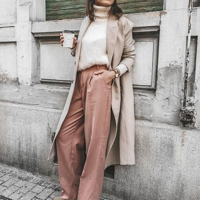 High waist harem denim trousers