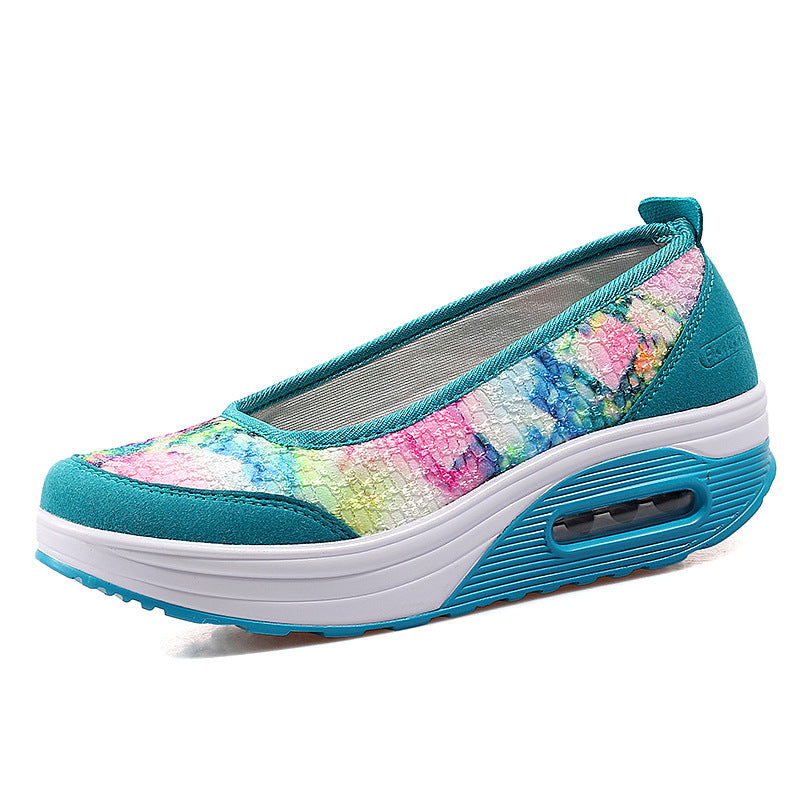 Women's Outdoor Tourism Casual Shoes With Thick Soles