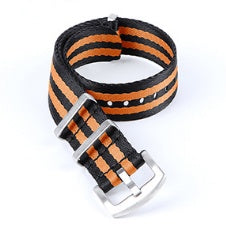 Colorful Striped Canvas Belt 20ADD22mm