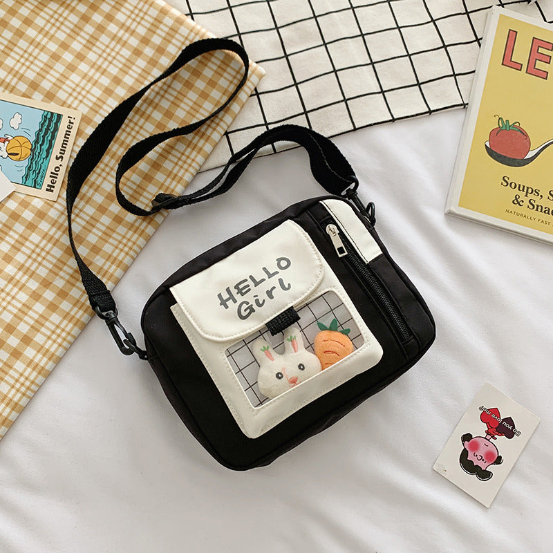 Fashion Ins Girl Mobile Phone Bag Single Shoulder Small Square Bag