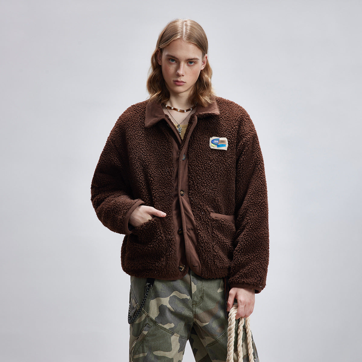 Lamb Wool Cotton Coat Thick Warm