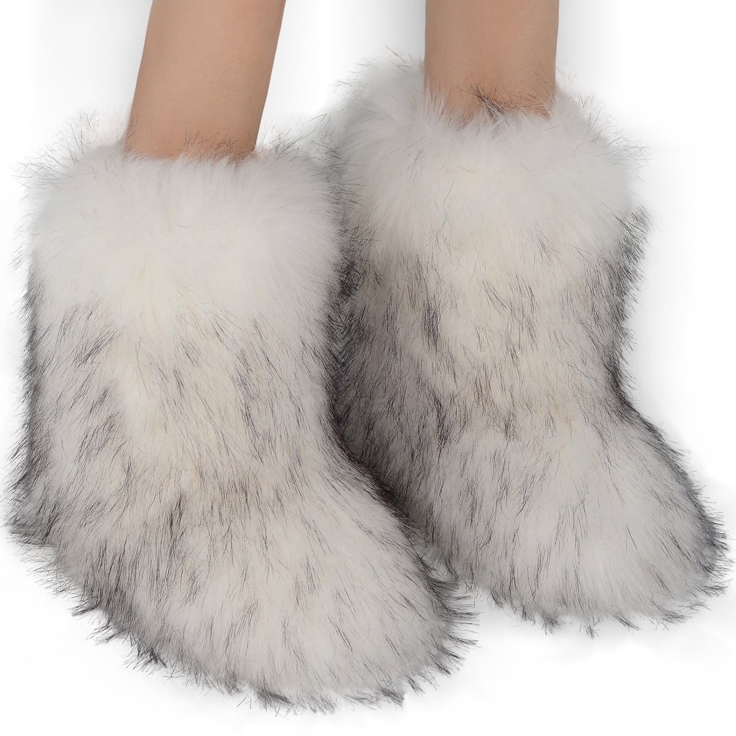 Flat Heel High-top Warm Mid-calf Snow Boots