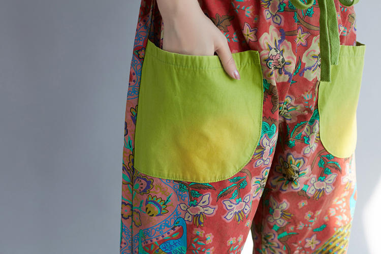 Make Old Color Matching Rope Slacks By Washing