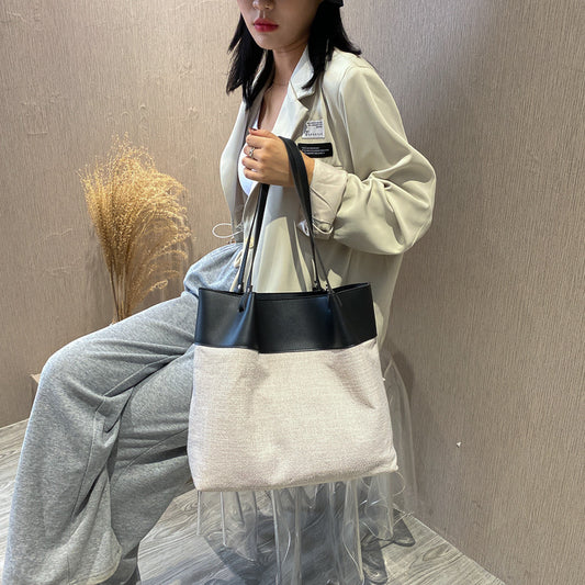 Casual Large-capacity Single-handle Shoulder Bag