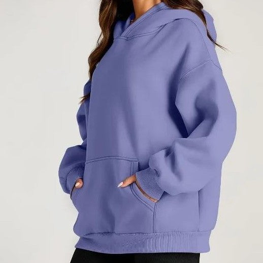 Queen Oversized hættetrøje med sænkede skuldre Sports