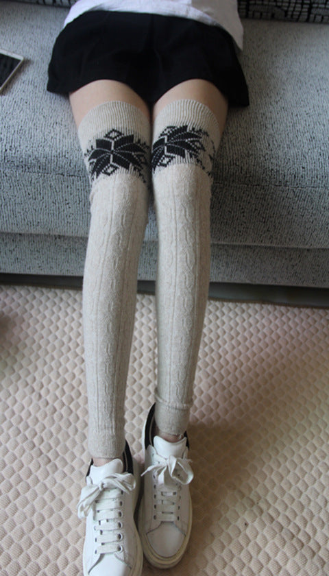 Autumn And Winter Warm Pile Foot Socks