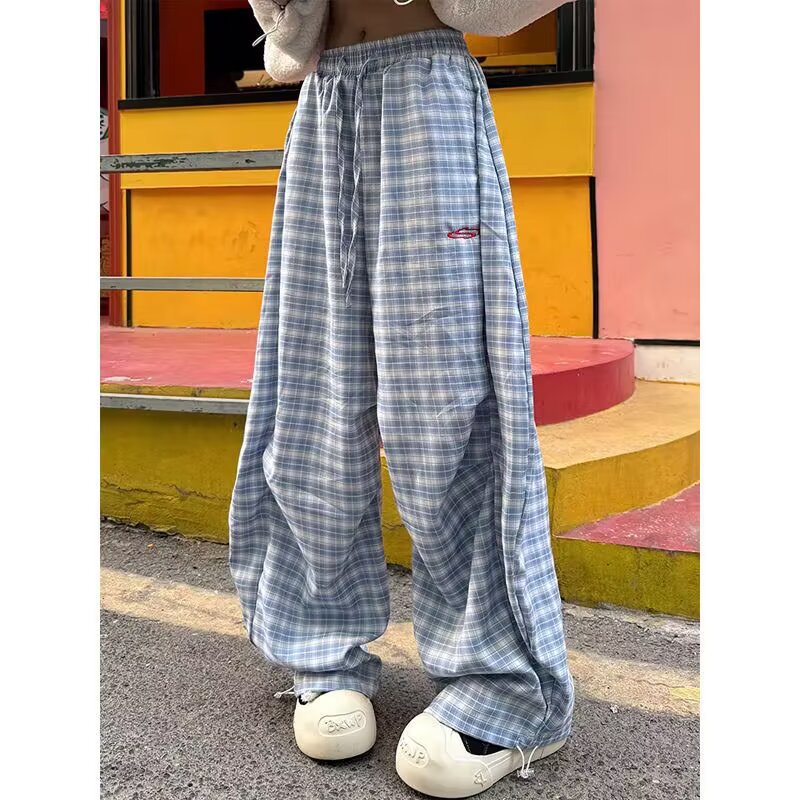 Niche Loose Draping Wide-leg Mopping Trousers