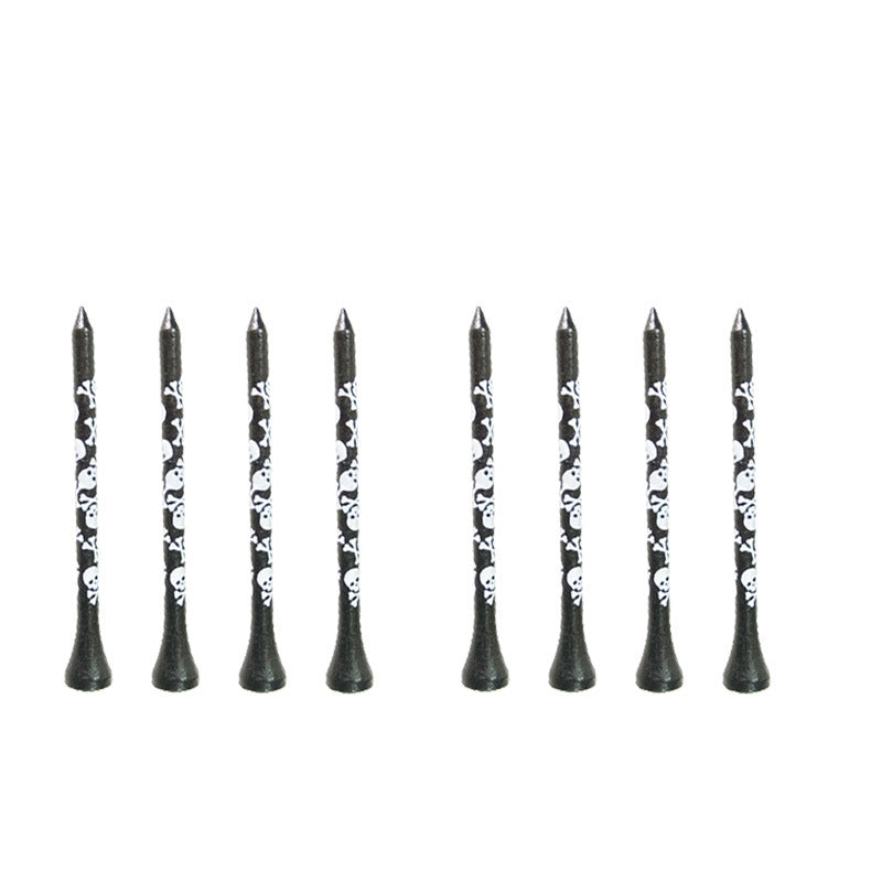 Golf Spike Black Skull Print Dowel Pin