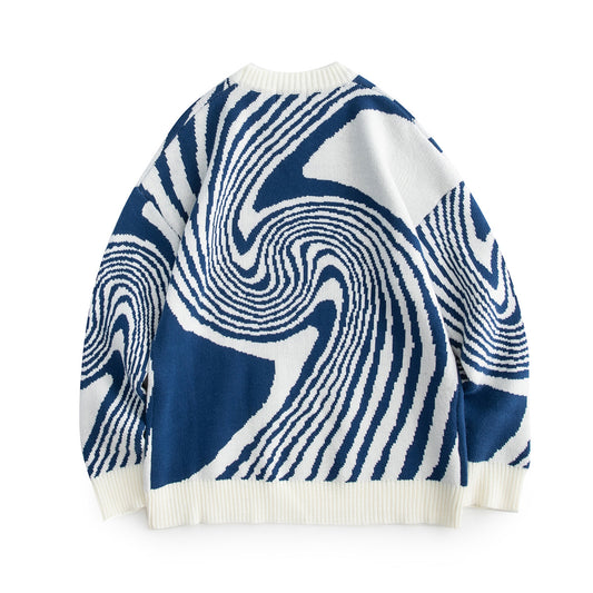 Japanese Winter Trend Ripple Thick Sweater