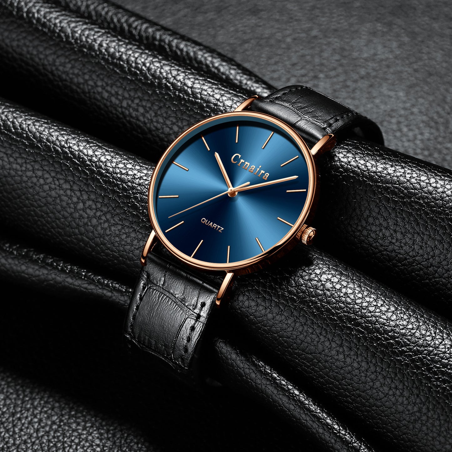 Men's Quartz Fashion Waterproof Simple Watch