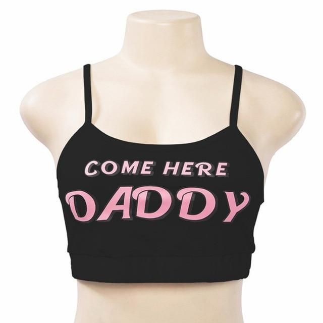 Women's Fashion Letter Printing Tight Braces Suit