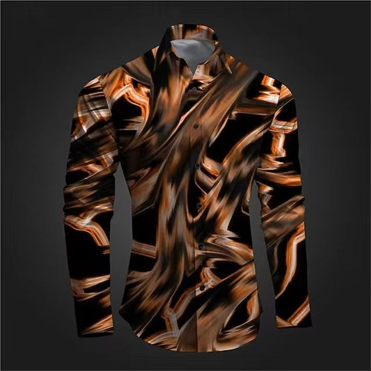 Fashion Casual Vintage Long Sleeve Shirt