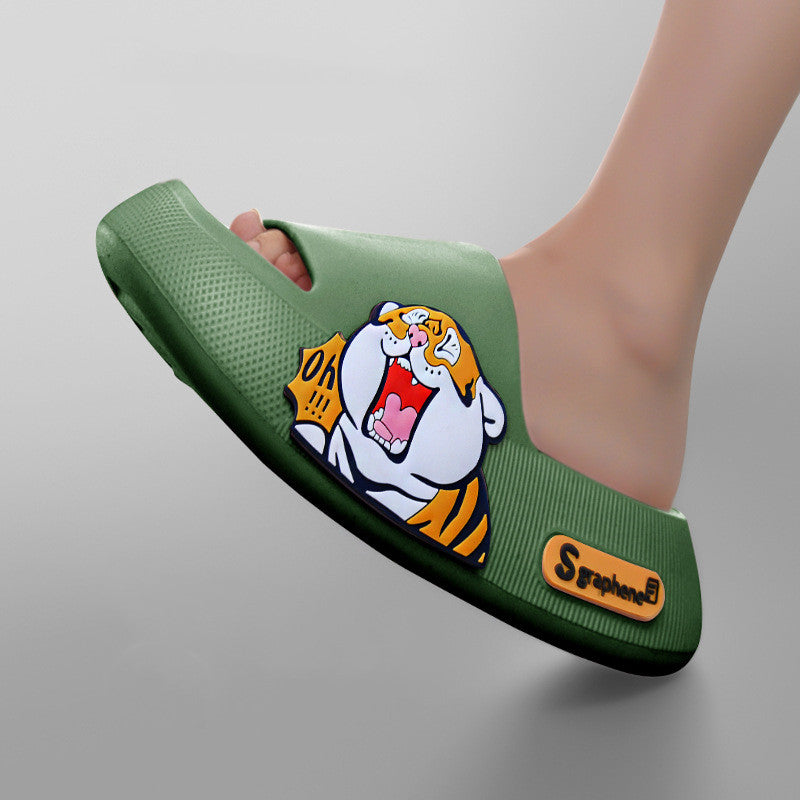 Women's Outdoor Wear Indoor Household Thick Bottom Non-slip Sandals