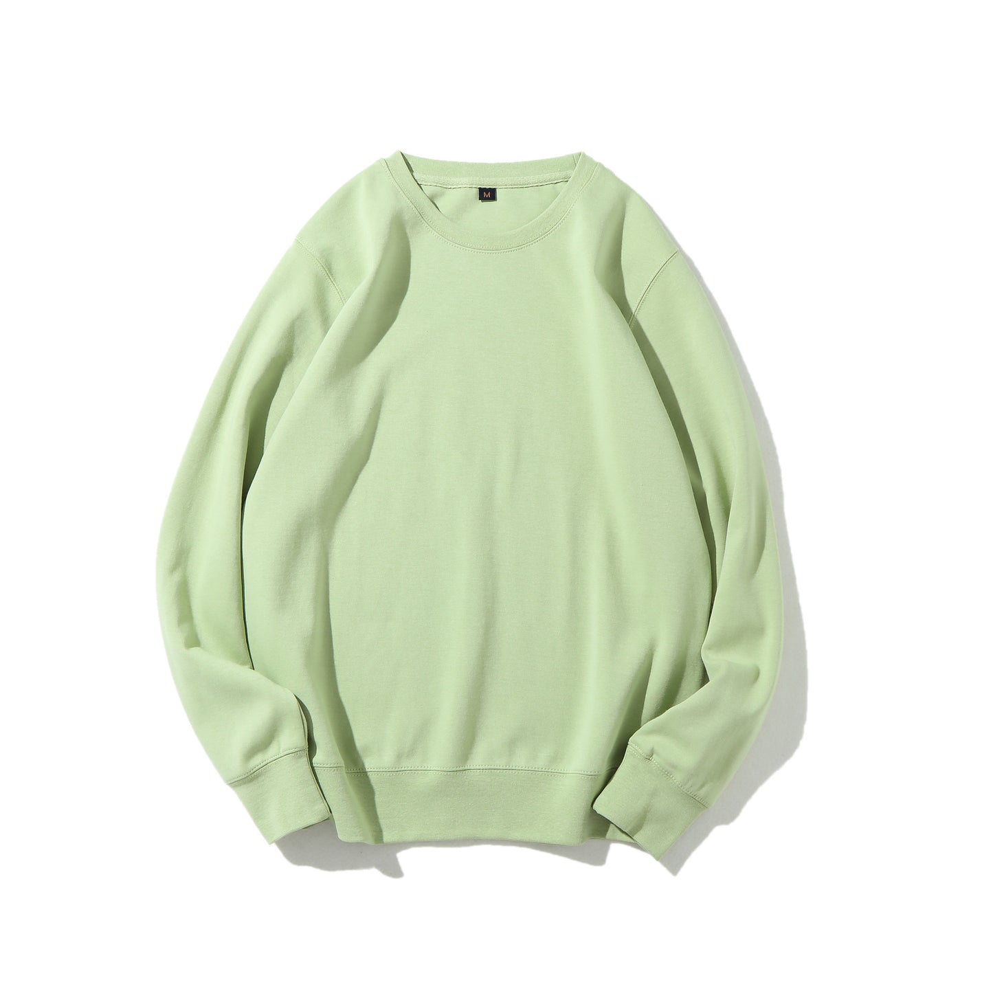 Solid Healthy Round Neck Sweater Long Sleeve