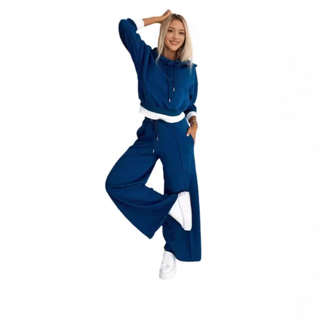 Best-selling Hooded Sweatshirt And Casual Outfit Set 2 Pieces