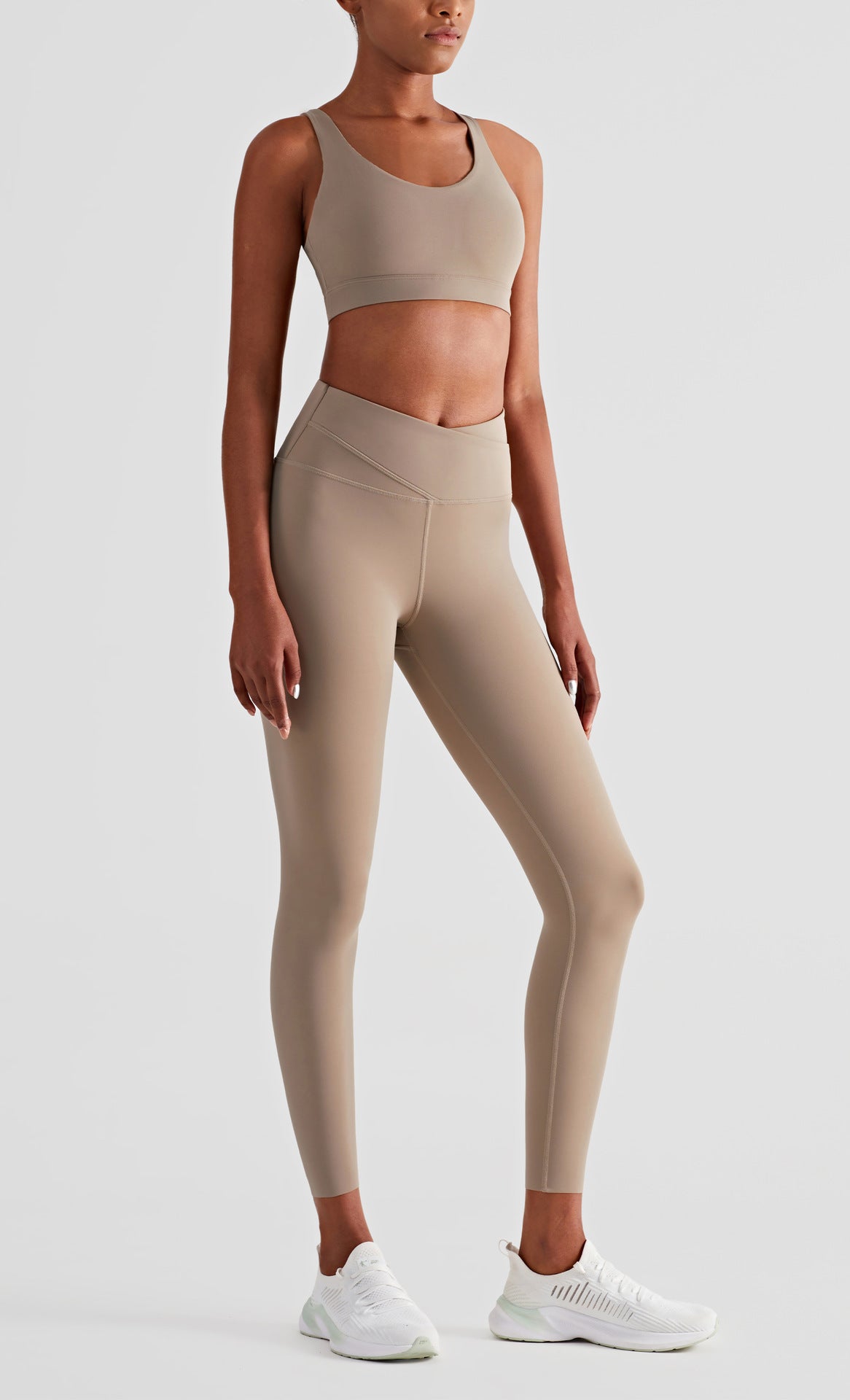 Fitness Leggings Hot Sweat Double Waist Thin Outdoor Hips Yogabukser