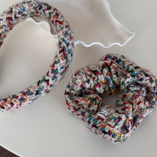 Women's Color Knitted Wide Brim Hair Band