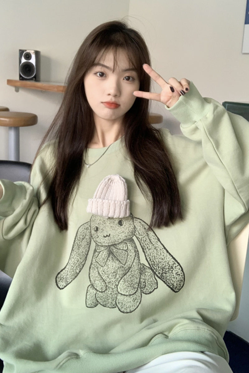 Women's Round Neck Sweater Super Hot Design